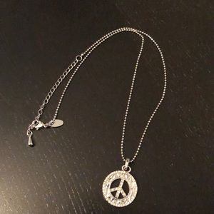 Lia Sophia peace necklace